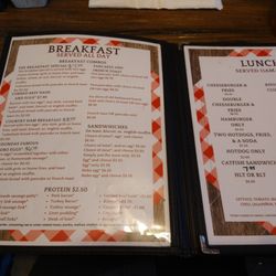 Watkins Grill - Breakfast menu