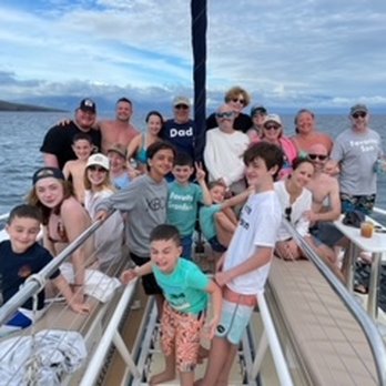 Trilogy Excursions - Our whole family group of 22 on our private catamaran charter to Lanai! - Snorkeling Near Me - Lahaina, Hawaii Trilogy Excursions - Our whole family group of 22 on our private catamaran charter to Lanai! - Snorkeling Near Me - Lahaina, Hawaii