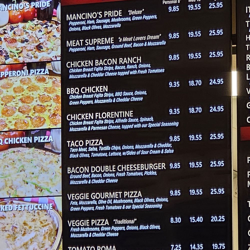 Mancino's Grinders & Pizza - Menu - Italian Near Me - Eau Claire, Wisconsin Mancino's Grinders & Pizza - Menu - Italian Near Me - Eau Claire, Wisconsin