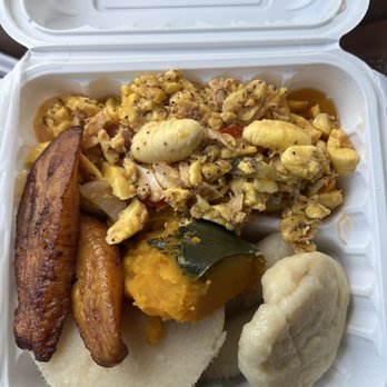 D&D Caribbean Kitchen - Ackee and Saltfish Breakfast Special - Caribbean Near Me - Beltsville, Maryland