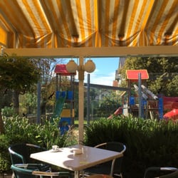 Erlebniscafe u Pizzeria Azzuro - Gastgartenterrasse