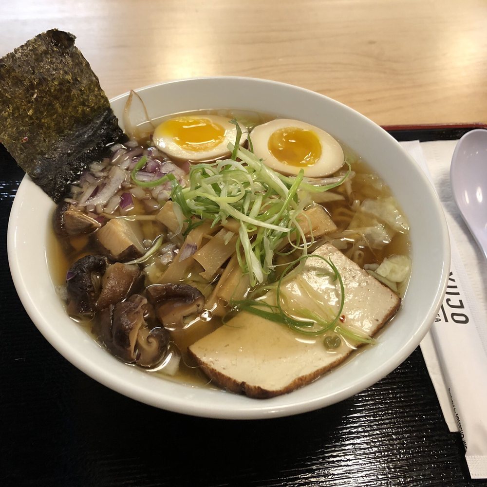 Yujo - Vegetarian Sapporo with soft boiled egg - Ramen Near Me - Indianapolis, Indiana Yujo - Vegetarian Sapporo with soft boiled egg - Ramen Near Me - Indianapolis, Indiana