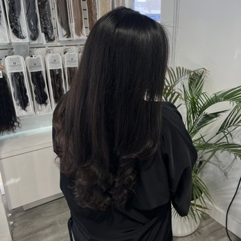 Hermosa Hair Extensions - Cut by Johnny and Blown dry by Alyssa - Hair Extensions Near Me - Hermosa beach , California Hermosa Hair Extensions - Cut by Johnny and Blown dry by Alyssa - Hair Extensions Near Me - Hermosa beach , California