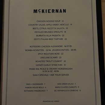 McKiernan - Menu - Breakfast & Brunch Near Me - Montreal, Quebec McKiernan - Menu - Breakfast & Brunch Near Me - Montreal, Quebec