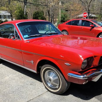 All Car Care - 65 Ford Mustang Fastback. Replaced rotted passenger door. - Body Shops Near Me - Southborough, Massachusetts All Car Care - 65 Ford Mustang Fastback. Replaced rotted passenger door. - Body Shops Near Me - Southborough, Massachusetts