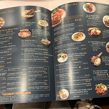 Pho Ha Noi - menu - Vietnamese Near Me - Cupertino, California
