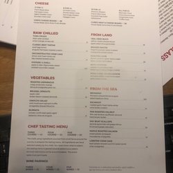 Ciro Food & Drink - Main menu