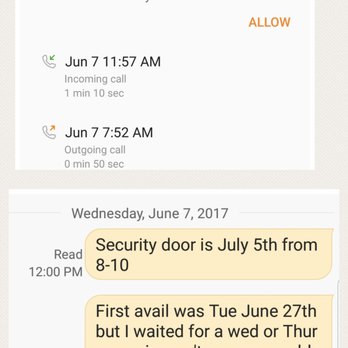 Kraft Wright - Time they called to schedule from when I texted husband 3 min.  Apparently I forgot in 3 min my appt time. - Windows Installation Near Me - North Las Vegas, Nevada