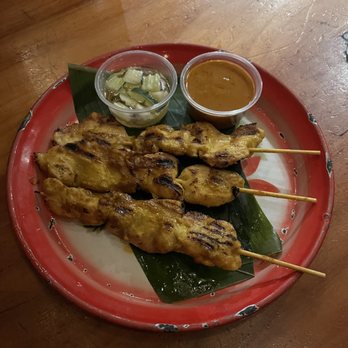 Bangrak Market - chicken satay - so juicy & delish - Bars Near Me - Seattle, Washington Bangrak Market - chicken satay - so juicy & delish - Bars Near Me - Seattle, Washington