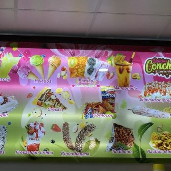 Delicias Conchita - Many of their various treats for dessert! - Mexican Near Me - Melbourne, Florida