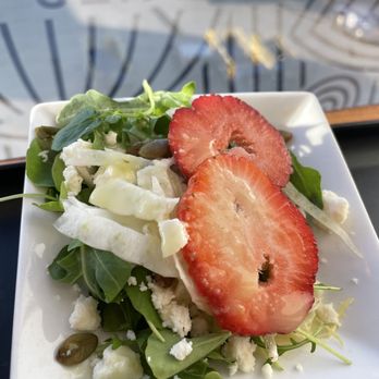 The Centurion Lounge - Strawberry feta salad - Airport Lounges Near Me - Miami, Florida The Centurion Lounge - Strawberry feta salad - Airport Lounges Near Me - Miami, Florida