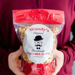 Woody's Popcorn - Handcrafted from scratch, proudly made in Sterling, IL.