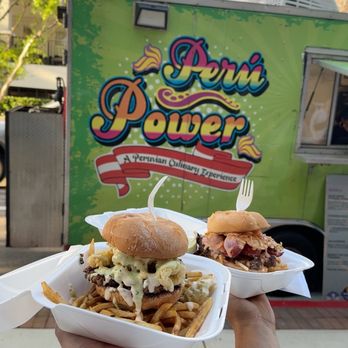 Peru Power - La brava burger & sachiburger - Food Trucks Near Me Peru Power - La brava burger & sachiburger - Food Trucks Near Me