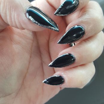Glamour Nail Spa - I found a picture of the style on Pinterest and asked if they would do it and without even blinking they said sure. They did a great job! - Nail Salons Near Me - Renton, Washington Glamour Nail Spa - I found a picture of the style on Pinterest and asked if they would do it and without even blinking they said sure. They did a great job! - Nail Salons Near Me - Renton, Washington