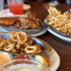 Melody Bar and Grill - Jalapeño Calamari Elvis Wings Herbed Gilroy Garlic Fries and Shirley Temple