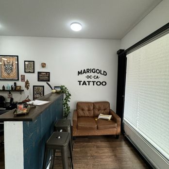 Marigold Tattoo - Tattoo Near Me - Anaheim, California