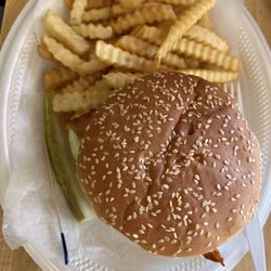 Wolf's - Bacon cheeseburger