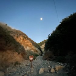 Palos Verdes - Secret beach trail at night