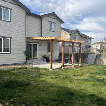 Yeti Complete Services - Backyard patio and new cedar pergola - Snow Removal Near Me