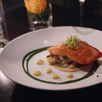 Deuxave - Pan Seared Arctic Char - still dreaming of this AMAZINGLY prepared dish. - New American Near Me - Boston, Massachusetts