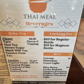 Thai Meal - Corking fee... - Asian Fusion Near Me - Plantation, Florida Thai Meal - Corking fee... - Asian Fusion Near Me - Plantation, Florida