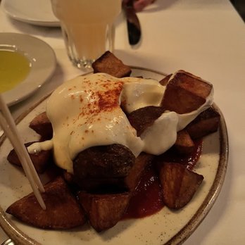 Barcelona Wine Bar - Patatas bravas 3/5 - Tapas/Small Plates Near Me - Brookline, Massachusetts