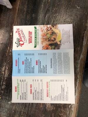 Menu photo 2 Oscar's Taco Shops Nashville, TN Menu photo 2 Oscar's Taco Shops Nashville, TN