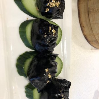 Chef Tony - Cuttlefish ink shrimp dumplings - Dim Sum Near Me - Richmond, British Columbia Chef Tony - Cuttlefish ink shrimp dumplings - Dim Sum Near Me - Richmond, British Columbia
