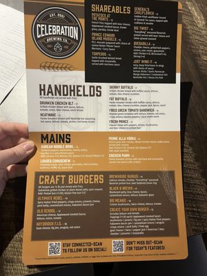 Menu photo 4 Celebration Brewing Company Celebration, FL Menu photo 4 Celebration Brewing Company Celebration, FL