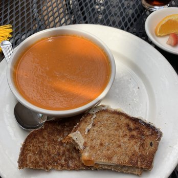Marketplace Café at Nordstrom - Kids meal grilled cheese, upgraded the cup to the bowl for the tomato basil soup!!! Also comes with a drink and fruit - New American Near Me - Brea, California Marketplace Café at Nordstrom - Kids meal grilled cheese, upgraded the cup to the bowl for the tomato basil soup!!! Also comes with a drink and fruit - New American Near Me - Brea, California