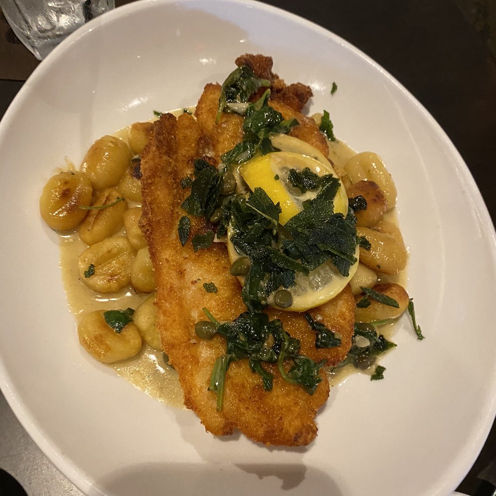 110 Grill - Fried Chicken and Gnocchi - American Near Me - Hadley, Massachusetts 110 Grill - Fried Chicken and Gnocchi - American Near Me - Hadley, Massachusetts