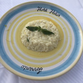 Boutique Hotel Helios - Chefs very special lemon risotto. - Hotels Near Me - Sorrento, NA