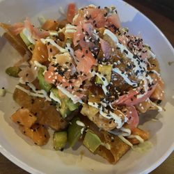 Lounge @ Electric Eats - Salmon Tartar Nachos