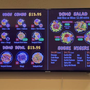 Domo Cafe Kahala - menu - Sushi Bars Near Me - Honolulu, Hawaii Domo Cafe Kahala - menu - Sushi Bars Near Me - Honolulu, Hawaii