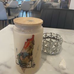 Kufiya House Cafe - Cold Pistachio Latte