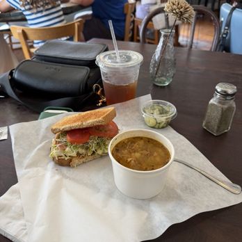 FoodHeads - Prosciutto & Egg Salad Sandwich and pozole - Sandwiches Near Me - Austin, Texas FoodHeads - Prosciutto & Egg Salad Sandwich and pozole - Sandwiches Near Me - Austin, Texas