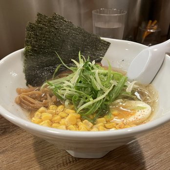 Ramen Hashi - Shio (Original Ramen) with added corn and seaweed- meh. - Ramen Near Me - Las Vegas, Nevada Ramen Hashi - Shio (Original Ramen) with added corn and seaweed- meh. - Ramen Near Me - Las Vegas, Nevada