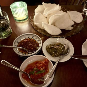 Rasarumah - Sambal + Shrimp Chips - Malaysian Near Me - Los Angeles, California