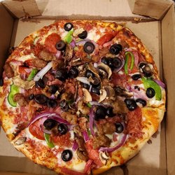 Galaxy Pizza - 10" small Galaxy Supreme $14