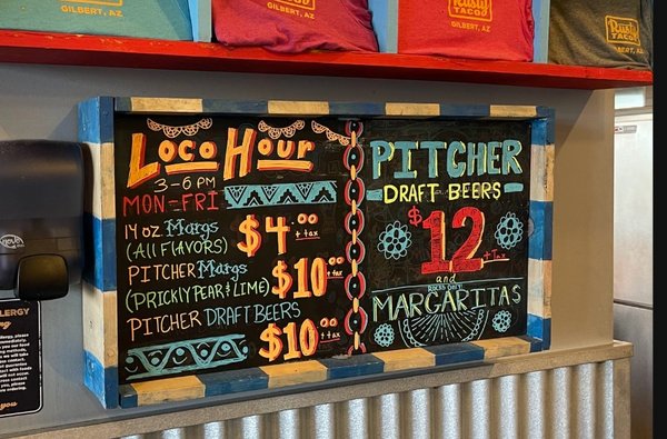 Menu photo 2 Rusty Taco Gilbert, AZ