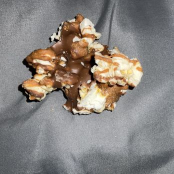 The Pittsburgh Popcorn Company - Clump of chocolate caramel popcorn - Popcorn Shops Near Me - Pittsburgh, Pennsylvania