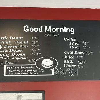 Country Glazed - Menu - Donuts Near Me - Central Square, New York