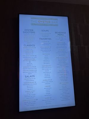 Menu photo 1 The Oyster Bar Stateline, NV Menu photo 1 The Oyster Bar Stateline, NV