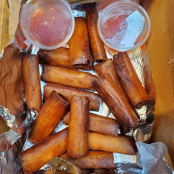 Almuchow Atbp - Lumpia Shanghai with the sweet sauce - Filipino Near Me - San Gabriel, California Almuchow Atbp - Lumpia Shanghai with the sweet sauce - Filipino Near Me - San Gabriel, California