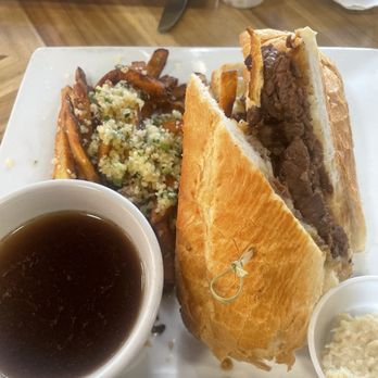 Vechos Eatery - Prime Rib Dip Sandwich - American Near Me - Sacramento, California Vechos Eatery - Prime Rib Dip Sandwich - American Near Me - Sacramento, California