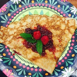Sunrise Cafe - Raspberry Jam Crepe