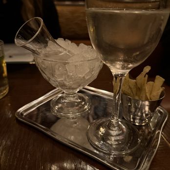 The Corner Store - Sour Cream and Onion Martini - Seafood Near Me - New York, New York