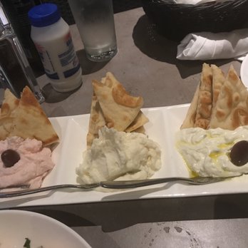 Plateia Mediterranean Kitchen Bar - Greek trio $9.50 - Bars Near Me - Glenview, Illinois Plateia Mediterranean Kitchen Bar - Greek trio $9.50 - Bars Near Me - Glenview, Illinois