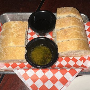 Spaghetty Western - On the house warm bread with olive oil and vinegar - Italian Near Me - Las Vegas, Nevada Spaghetty Western - On the house warm bread with olive oil and vinegar - Italian Near Me - Las Vegas, Nevada
