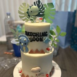 Dream of me Bakery - I did the decorations she did the cake and letters for me. The decorations were from Amazon. Tasted so good!